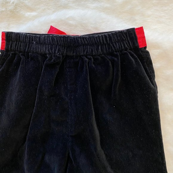 Newberry Cotton Velour Embroidered Floral Design Pull-On Pants Size 12 M… - Picture 5 of 7